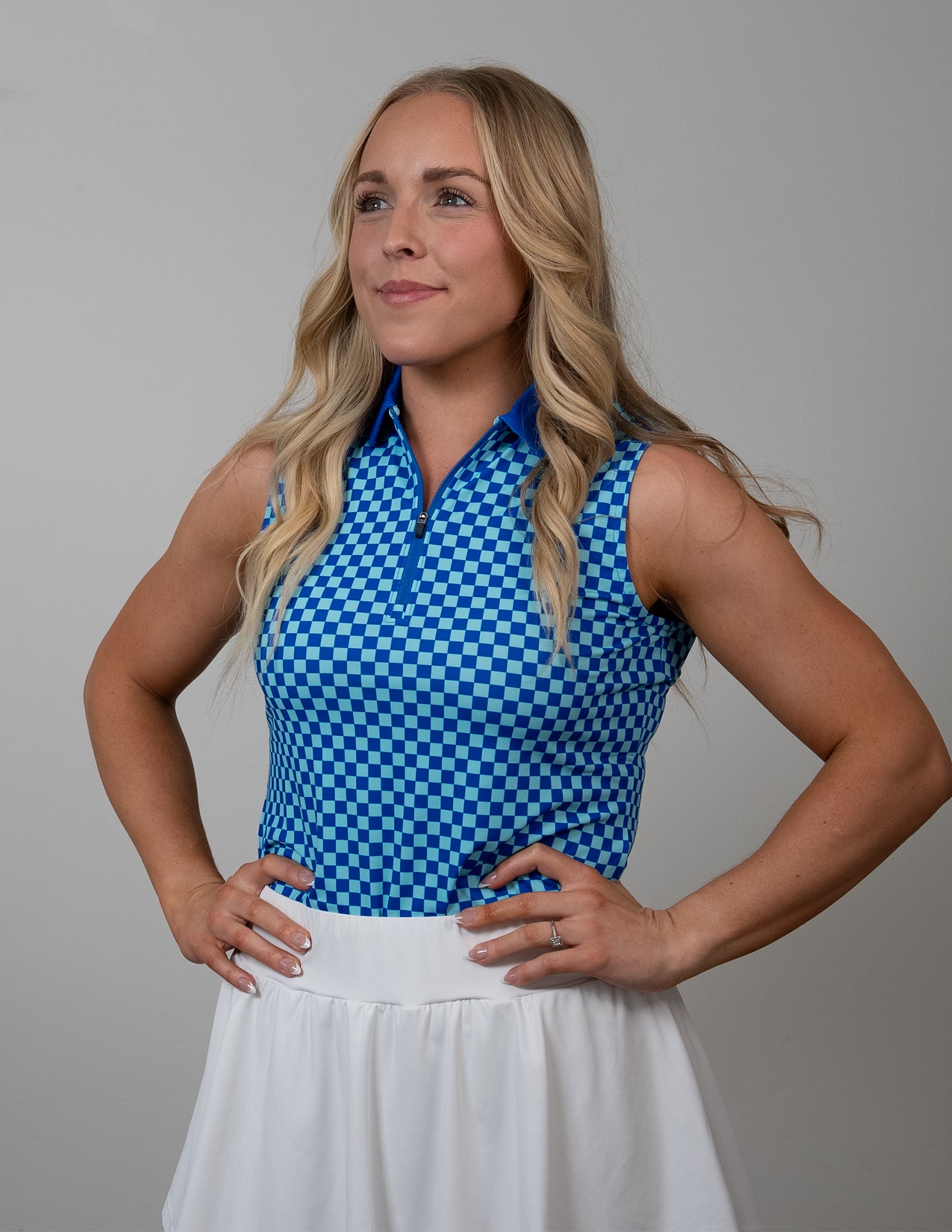 Blue Checker