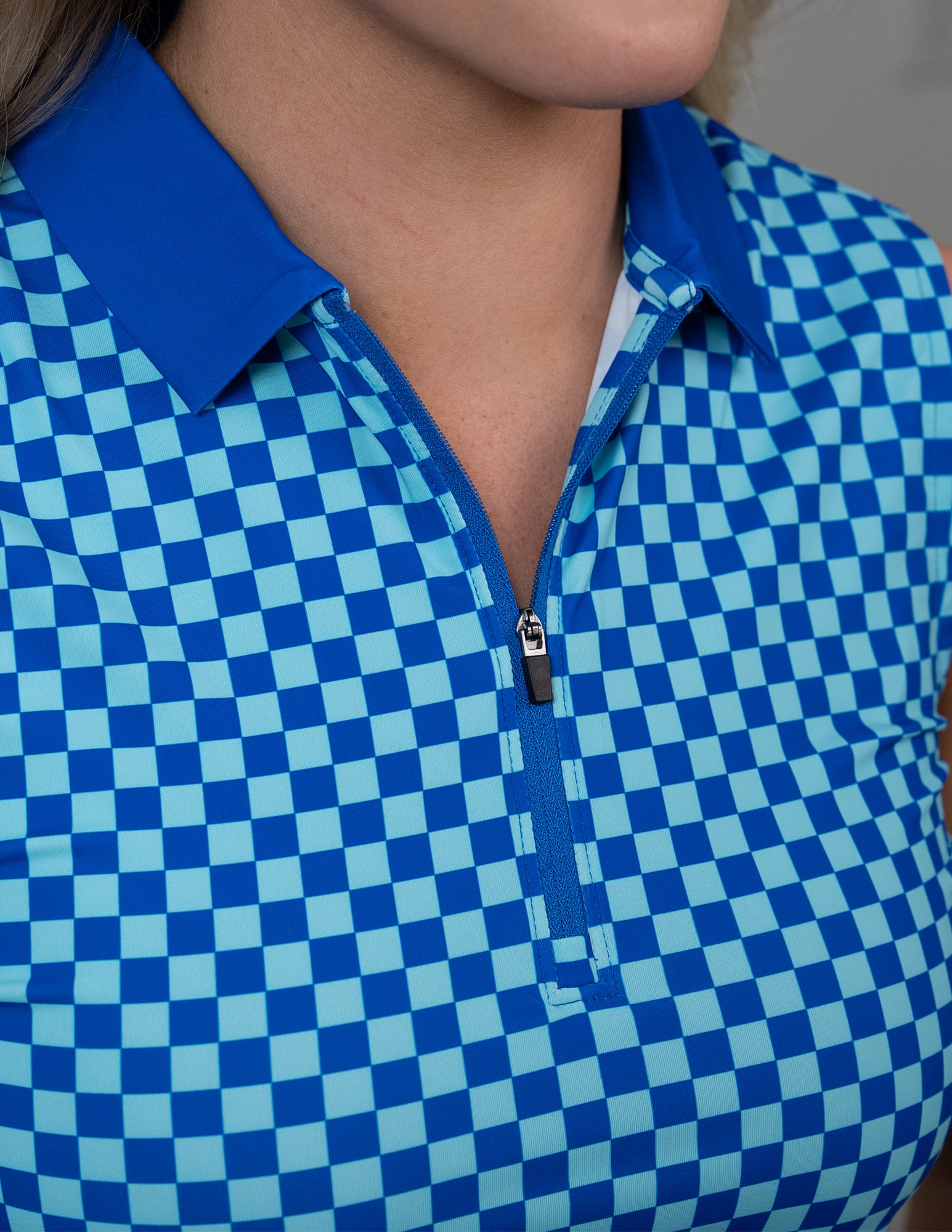 Blue Checker