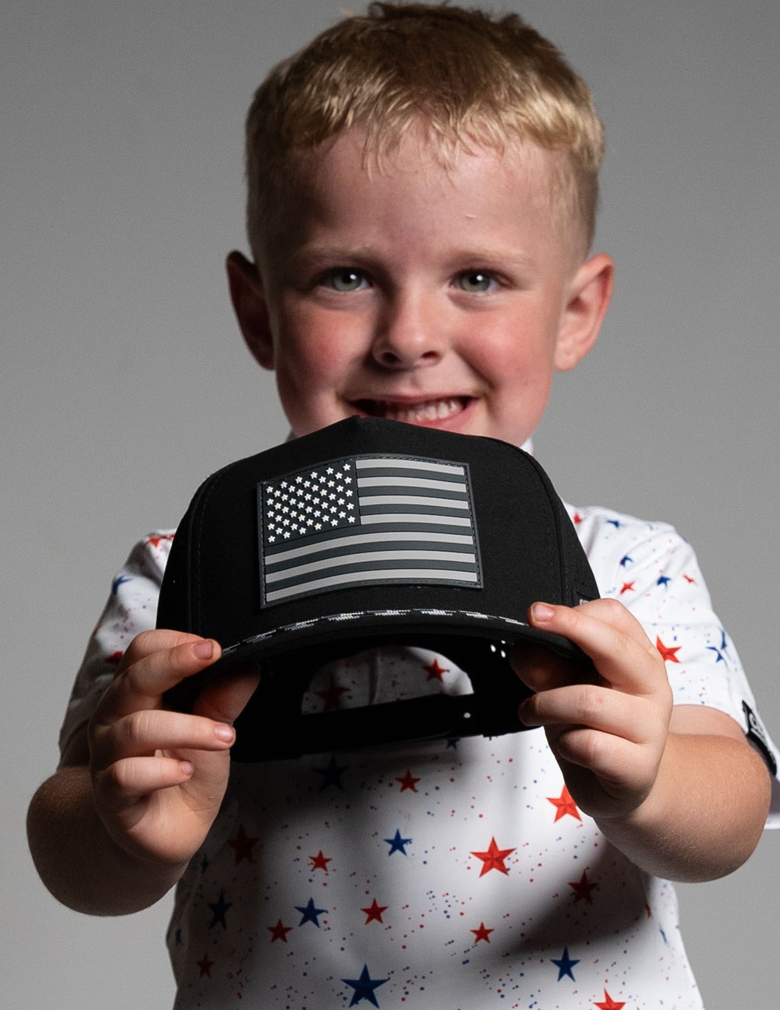 Kids Black Flag Hat