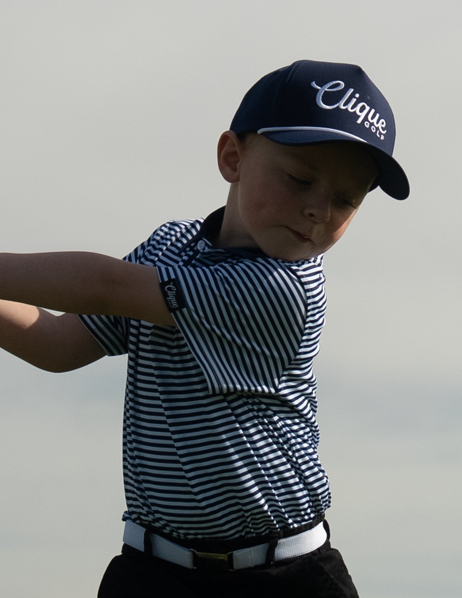 Kids Navy Logo Hat